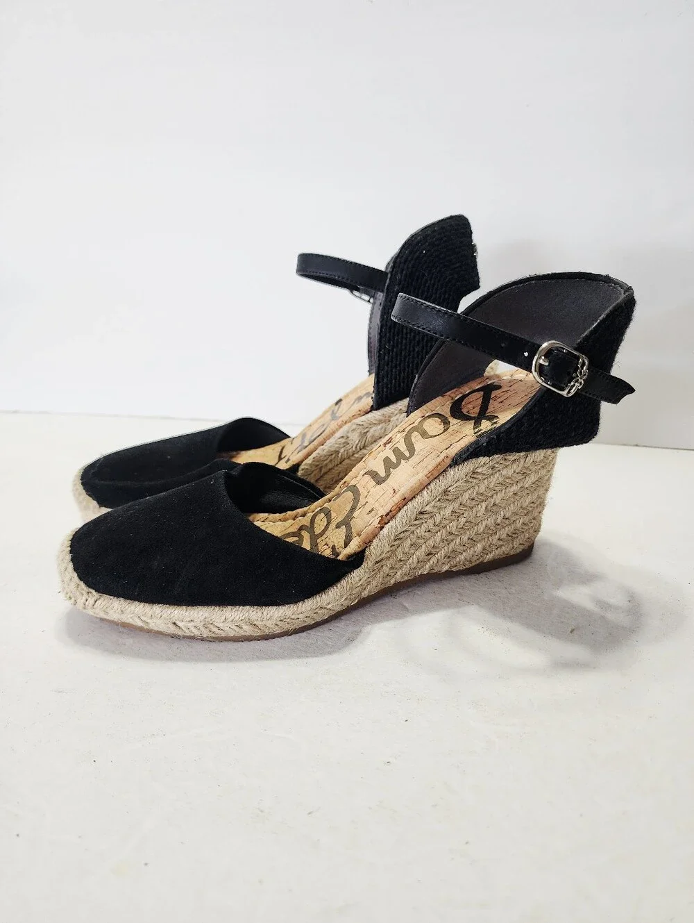 Sam Edelman black suede